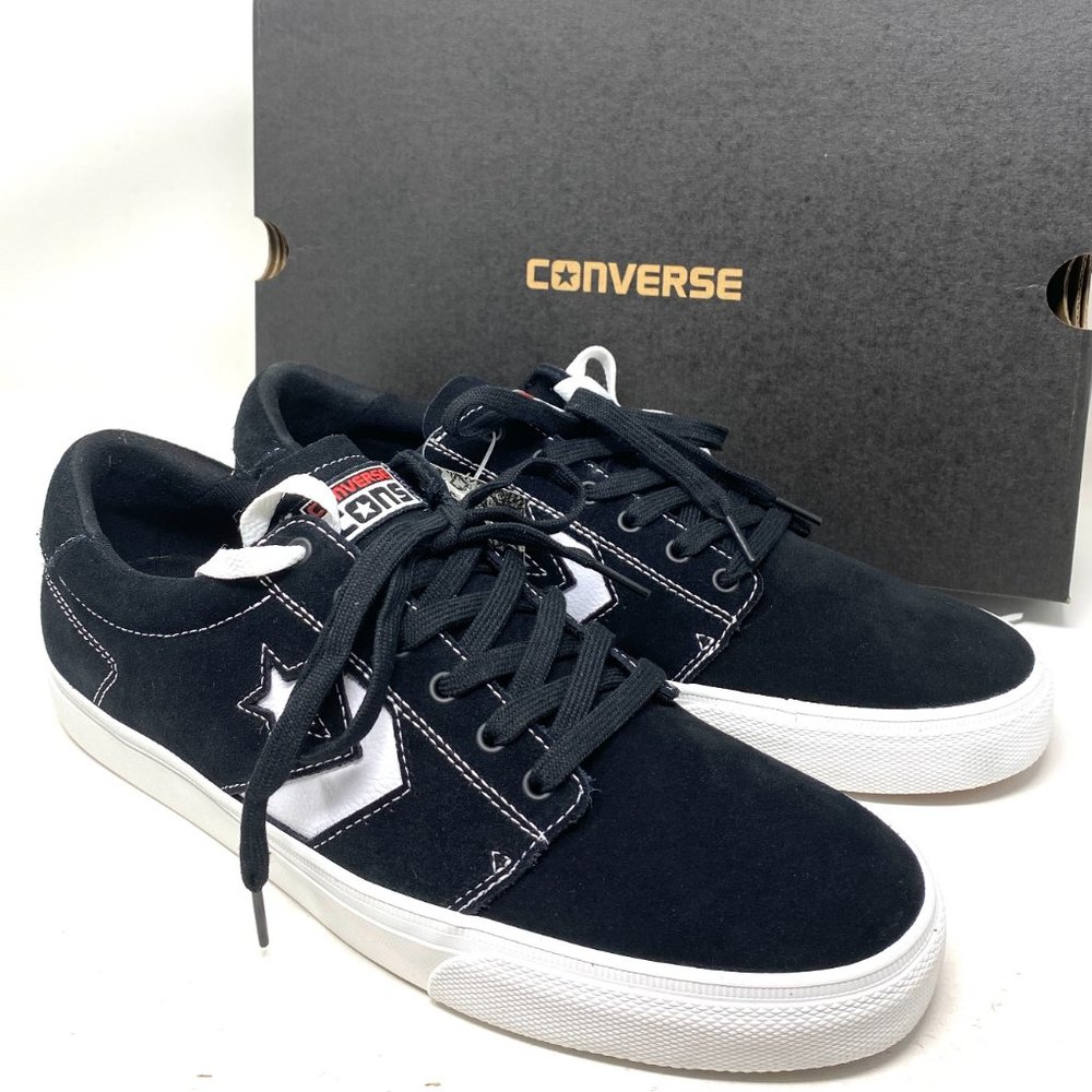 Converse KA3 Low Top Suede black Sneakers  Men’s - Picture 7 of 10